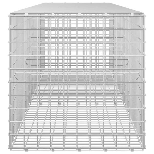 Gabione mit 5 mm Draht und 5x5 cm Maschen 250x50x50 cm