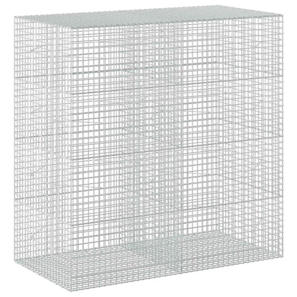 Gabione mit 5 mm Draht und 5x5 cm Maschen 200x100x200 cm
