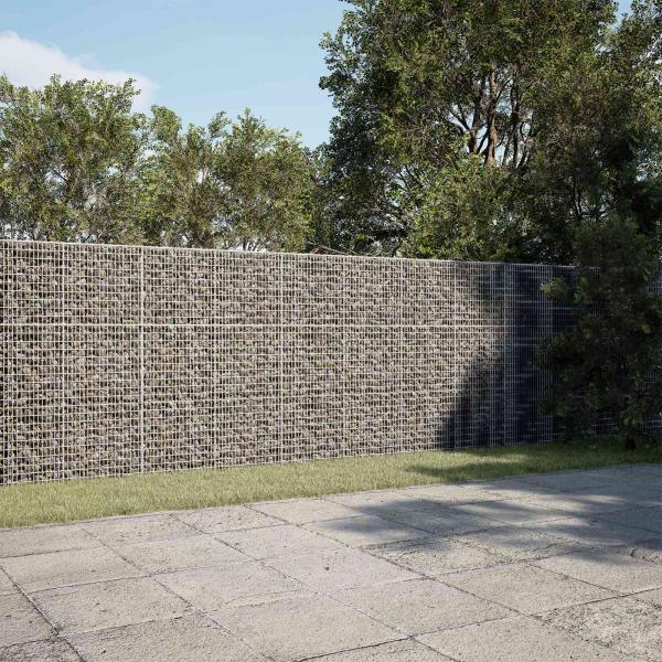 ARDEBO.de - Gabione mit 3,5 mm Draht und 5x2,5 cm Maschen 550x50x150 cm