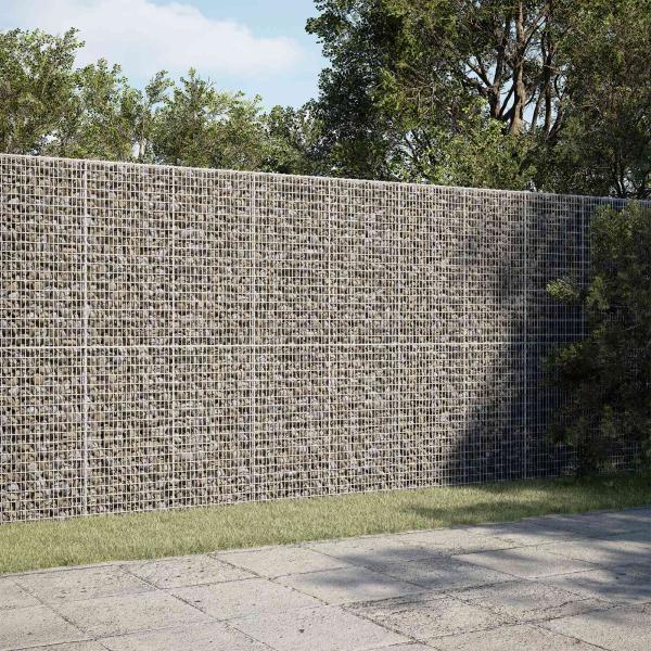ARDEBO.de - Gabione mit 3,5 mm Draht und 5x2,5 cm Maschen 300x20x200 cm