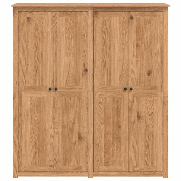 Kleiderschrank PANAMA Honig 169 x 50 x 185 cm