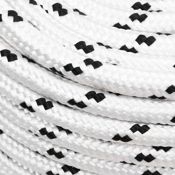 Mehrzweck-Allzweckseil 14 mm 25 m Weiß Polyester