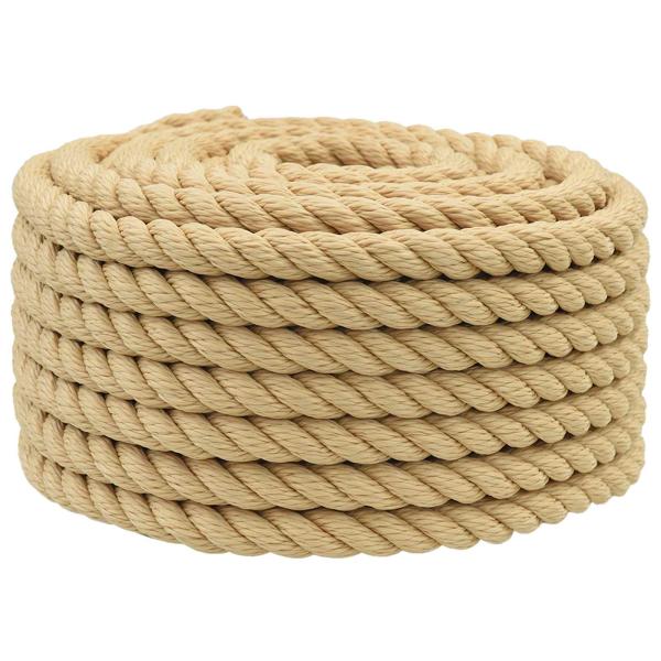 ARDEBO.de - Mehrzweck-Allzweckseil 18 mm 50 m Natur PP