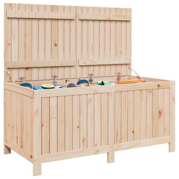 Gartenlagerbox 359 L Massives Kiefernholz 146,5 x 68 x 63 cm