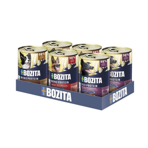 ARDEBO.de Bozita Dog Dose Pate Mix Tray 6x800g