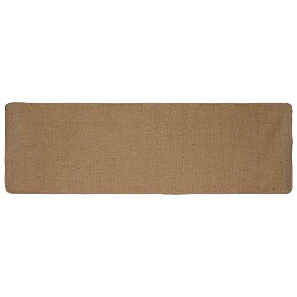 ARDEBO.de - Bereichsteppich Hellbraun 80 x 200 cm Jute