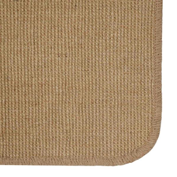 Bereichsteppich Hellbraun 200 x 290 cm Jute