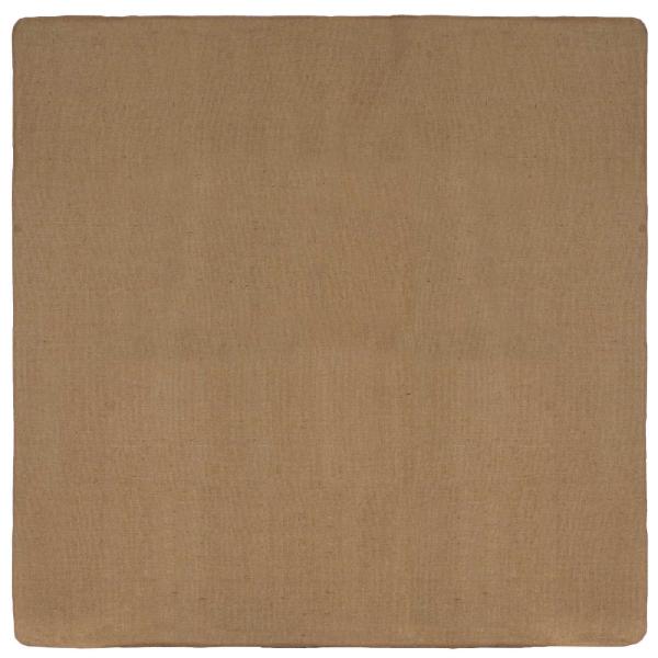 ARDEBO.de - Bereichsteppich Hellbraun 300 x 300 cm Jute