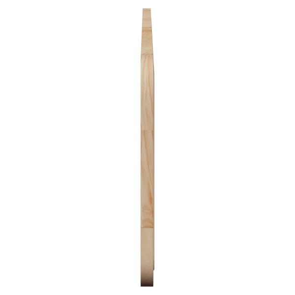 Kopfteil mit Kopfteil Natur 180 x 55 x 3 cm Rattan