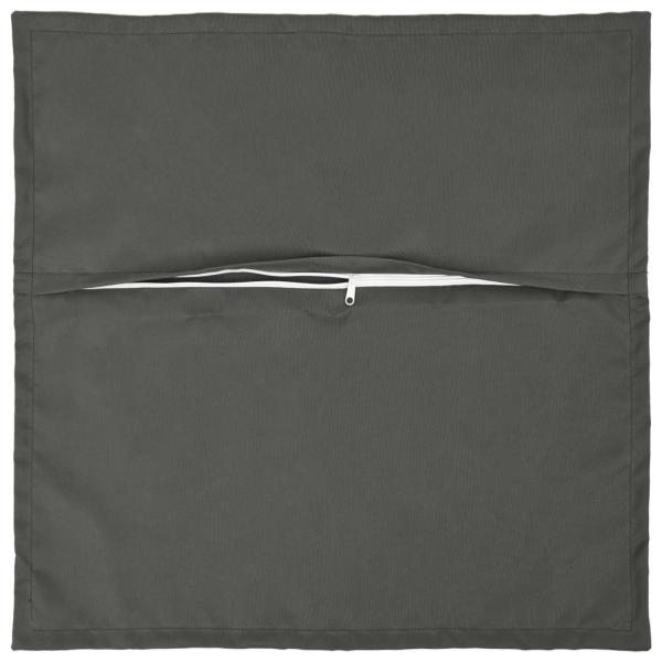 Wurfkissen 2 stk. HOUTEN Anthrazit 70 x 70 cm Polyester