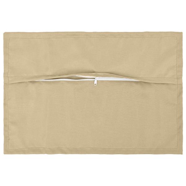 Wurfkissen 2 stk. HOUTEN Beige 50 x 70 cm Polyester