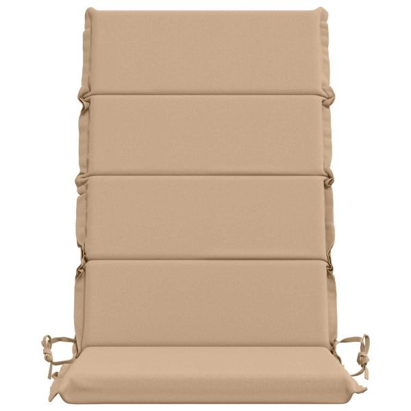 Hochlehner-Auflage GEMERT 4 stk. 100 % Polyester Sand
