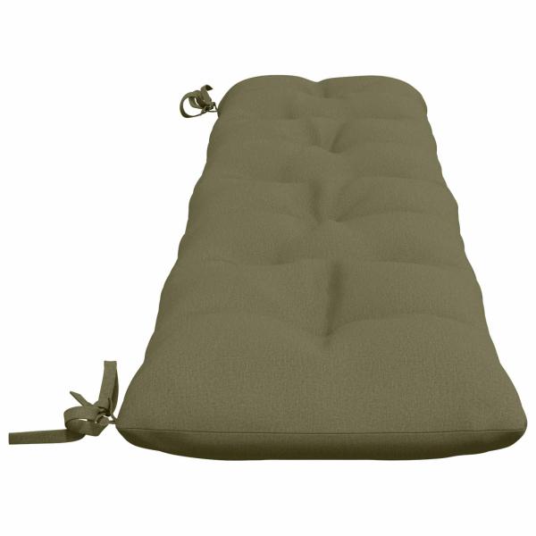 Bankkissen VIANEN 100 % Polyester Olivgrün 190 x 30 x 12 cm