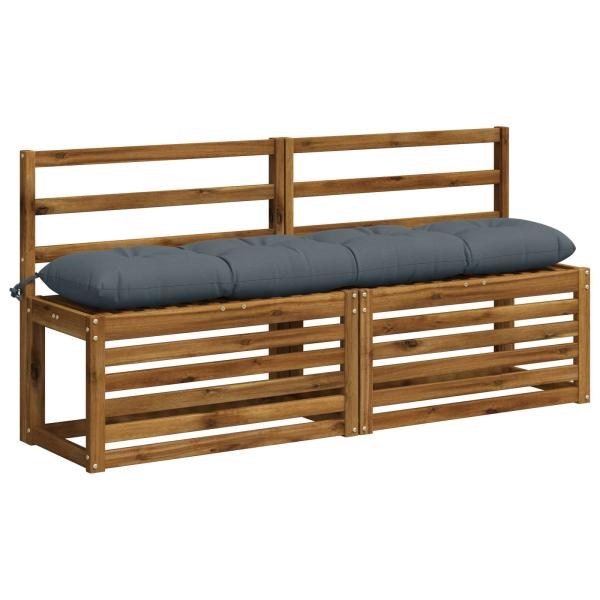Bankkissen VIANEN 100 % Polyester Blau 160 x 30 x 12 cm