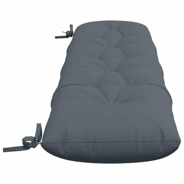 Bankkissen VIANEN 100 % Polyester Blau 160 x 30 x 12 cm
