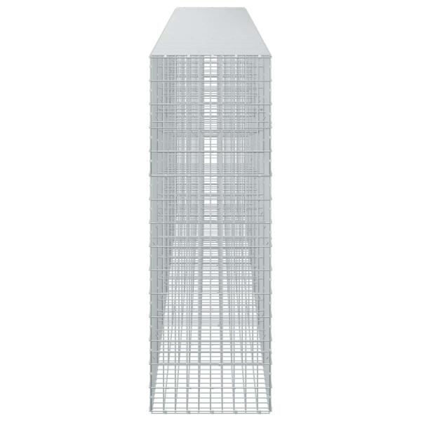 Gabione mit 5 mm Draht und 5x10 cm Maschen 650x50x150 cm