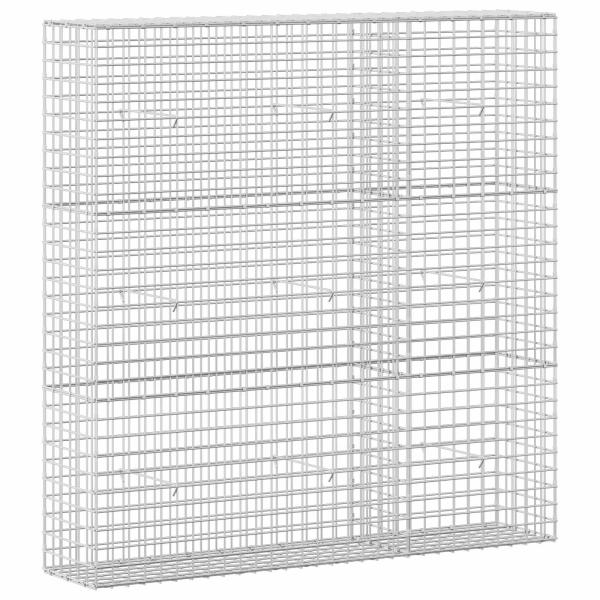 Gabione mit 3,5 mm Draht und 5x5 cm Maschen 150x30x150 cm