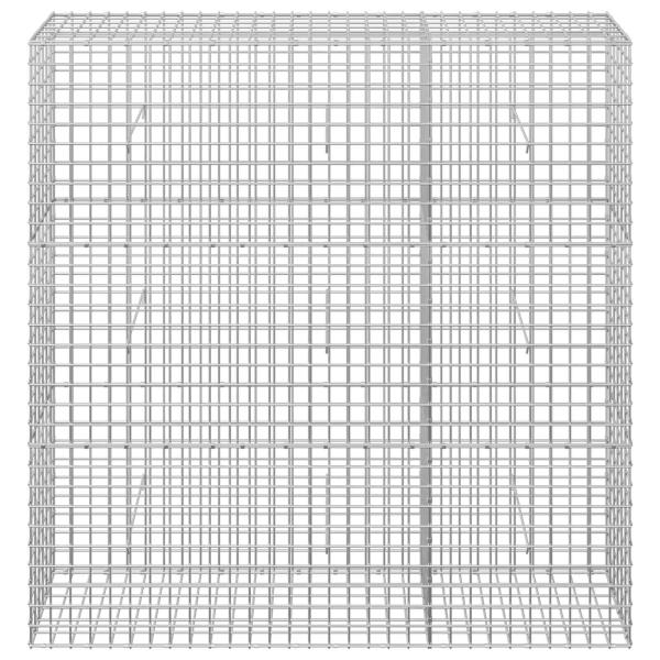 Gabione mit 3,5 mm Draht und 5x5 cm Maschen 150x30x150 cm