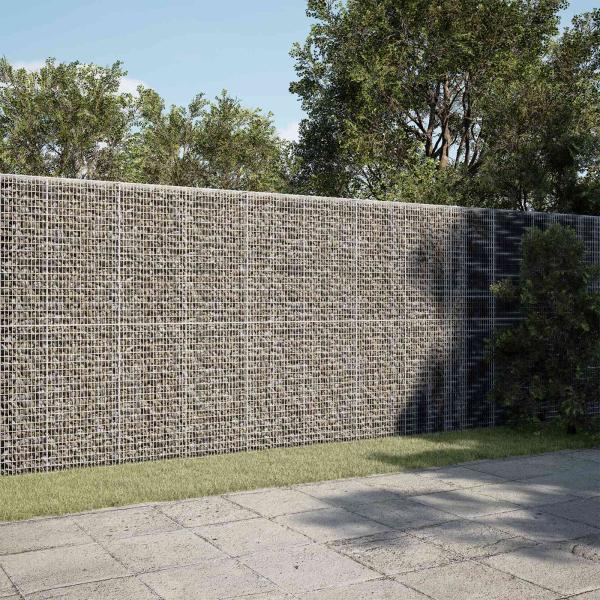 ARDEBO.de - Gabione mit 5 mm Draht und 5x2,5 cm Maschen 900x100x200 cm