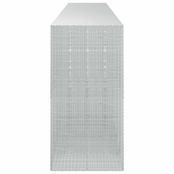Gabione mit 5 mm Draht und 5x2,5 cm Maschen 900x100x200 cm