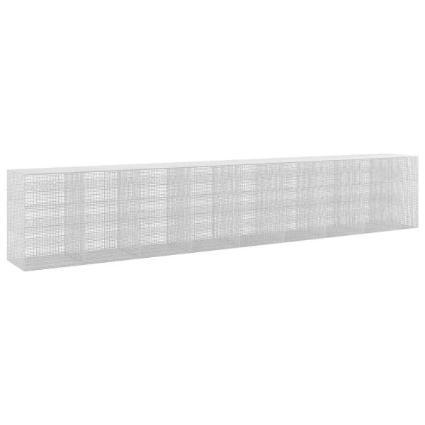 Gabione mit 5 mm Draht und 5x2,5 cm Maschen 850x100x150 cm
