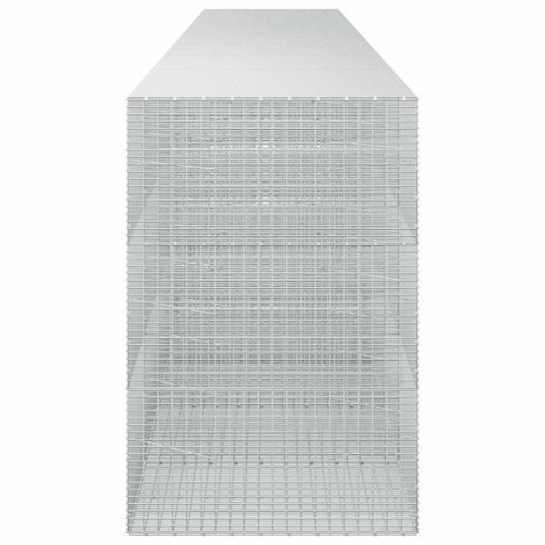 Gabione mit 5 mm Draht und 5x2,5 cm Maschen 850x100x150 cm