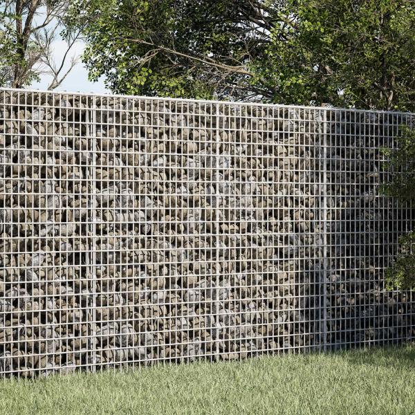 ARDEBO.de - Gabione mit 5 mm Draht und 5x2,5 cm Maschen 150x100x100 cm