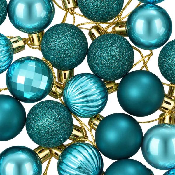 Weihnachtskugelset 150 stk. Grün Durchmesser 3 cm Polystyrol