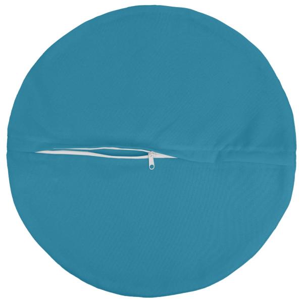 Wurfkissen 6 stk. HEERLEN Hellblau Durchmesser 50 cm Polyester