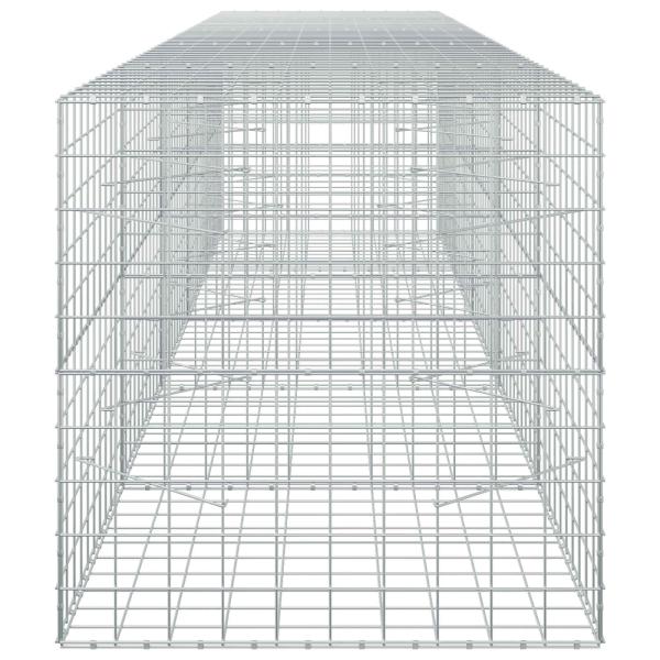 Gabione mit 5 mm Draht und 10x10 cm Maschen 500x100x100 cm