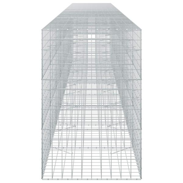 Gabione mit 5 mm Draht und 10x10 cm Maschen 800x100x150 cm