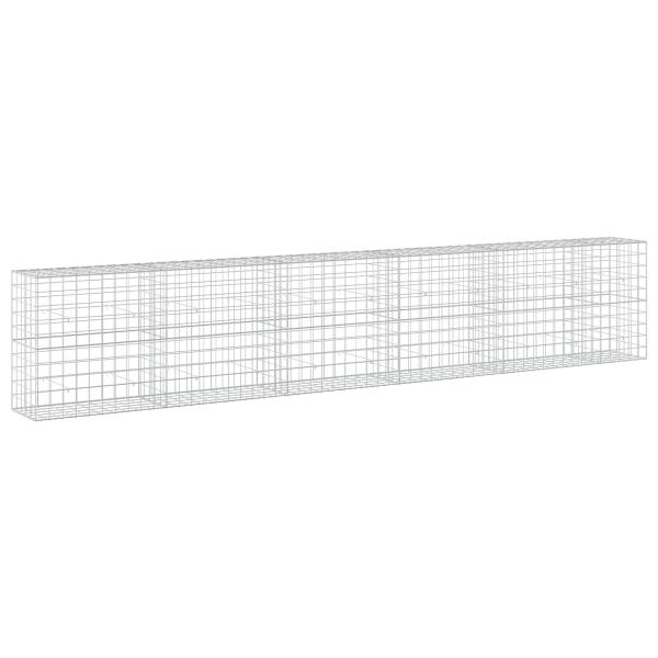 Gabione mit 5 mm Draht und 10x10 cm Maschen 550x50x100 cm