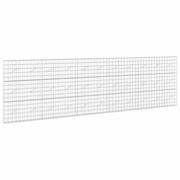 Gabione mit 3,5 mm Draht und 10x10 cm Maschen 550x10x150 cm