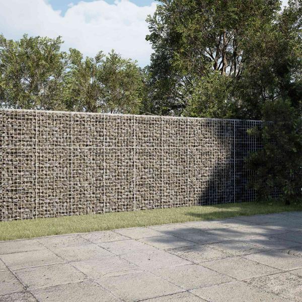ARDEBO.de - Gabione mit 5 mm Draht und 5x5 cm Maschen 1150x100x150 cm