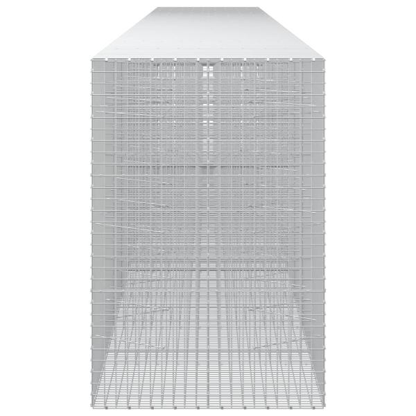 Gabione mit 5 mm Draht und 5x5 cm Maschen 1150x100x150 cm