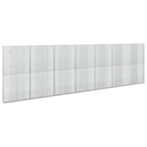 Gabione mit 3,5 mm Draht und 5x2,5 cm Maschen 700x20x200 cm