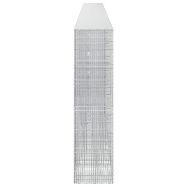 Gabione mit 5 mm Draht und 5x2,5 cm Maschen 1050x50x200 cm