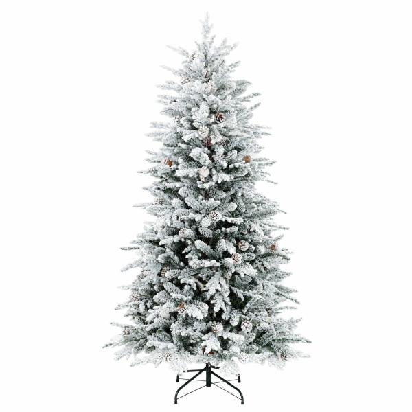 Künstlicher Weihnachtsbaum mit Kugel 240 cm 300 LEDs