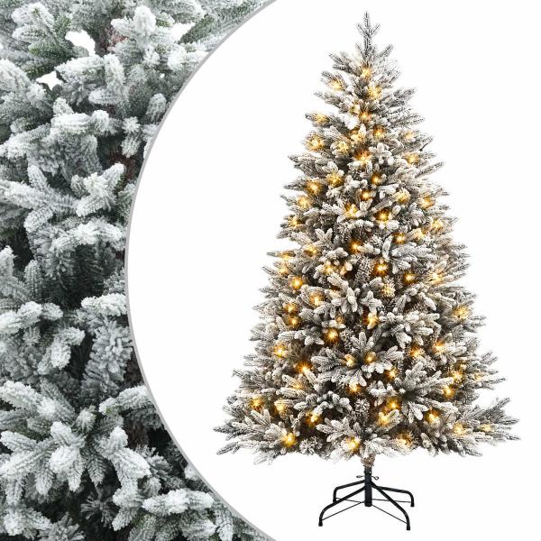 Künstlicher klappbarer Weihnachtsbaum 120 cm 150 LEDs