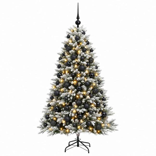 Künstlicher Weihnachtsbaum mit Kugel 240 cm 300 LEDs