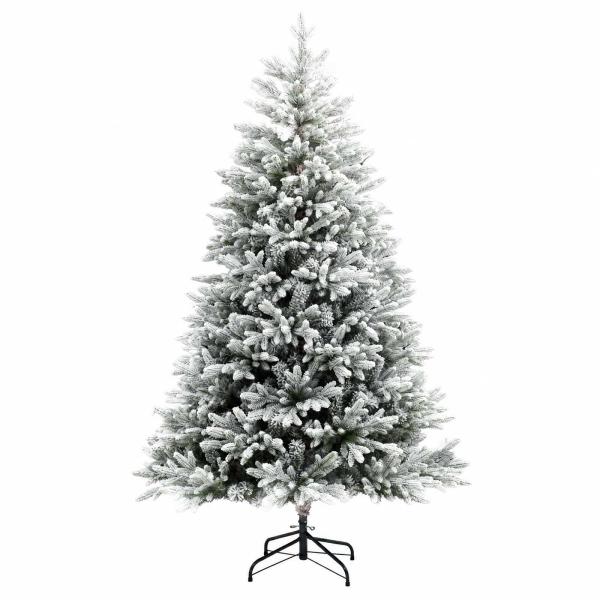 Künstlicher Weihnachtsbaum mit Kugel 180 cm 300 LEDs