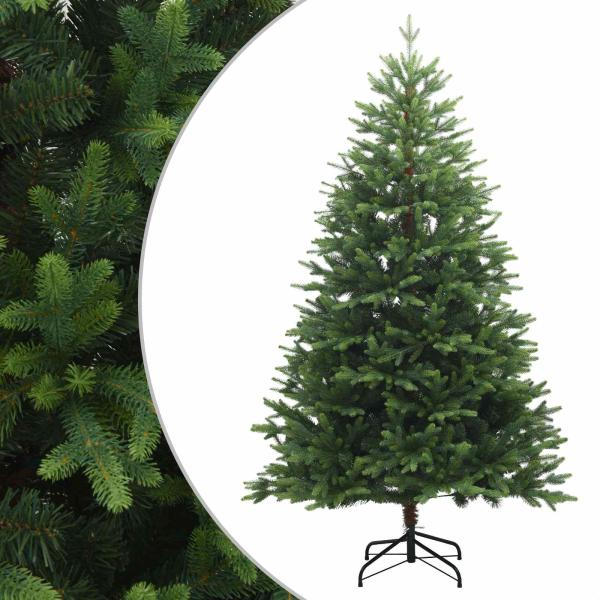 Künstlicher klappbarer Weihnachtsbaum 210 cm PVC und Metall