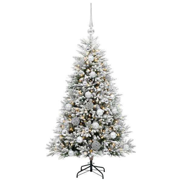 Künstlicher Weihnachtsbaum mit Kugel 120 cm 150 LEDs