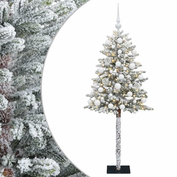 Künstlicher Weihnachtsbaum mit Kugel 150 cm 150 LEDs