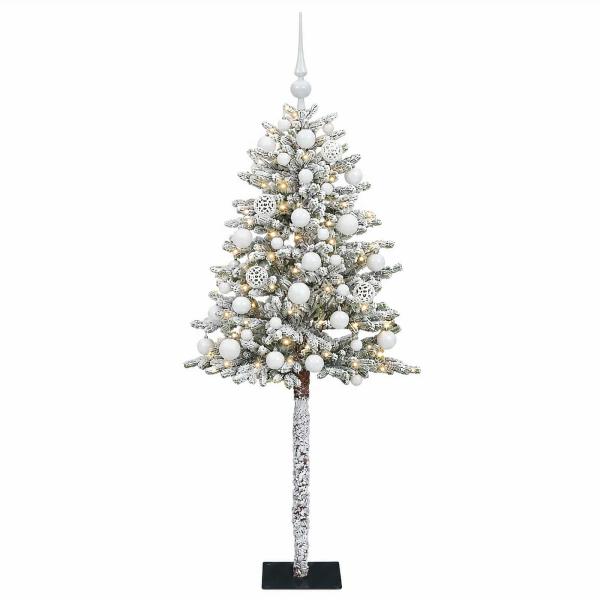 Künstlicher Weihnachtsbaum mit Kugel 150 cm 150 LEDs