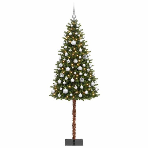 Künstlicher Weihnachtsbaum mit Kugel 150 cm 150 LEDs