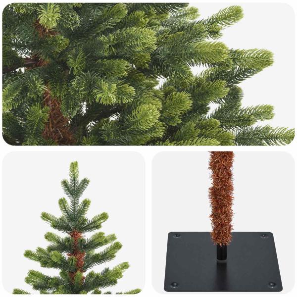 Künstlicher klappbarer Weihnachtsbaum 120 cm PVC und Metall