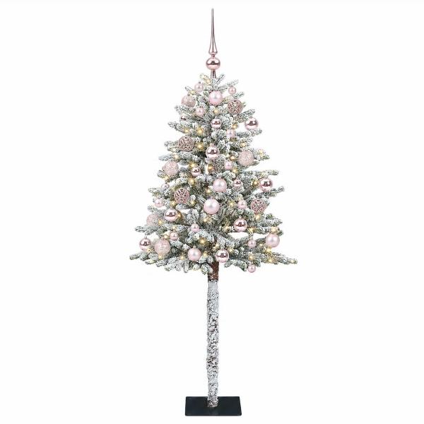 Künstlicher Weihnachtsbaum mit Kugel 180 cm 300 LEDs