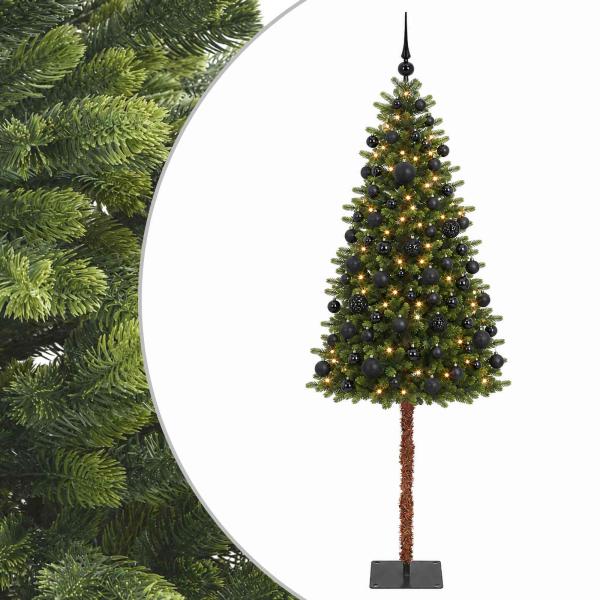Künstlicher Weihnachtsbaum mit Kugel 120 cm 150 LEDs