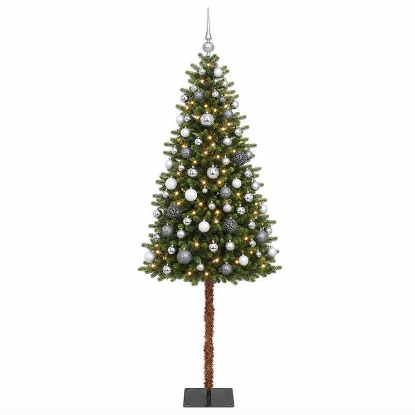 Künstlicher Weihnachtsbaum mit Kugel 180 cm 300 LEDs